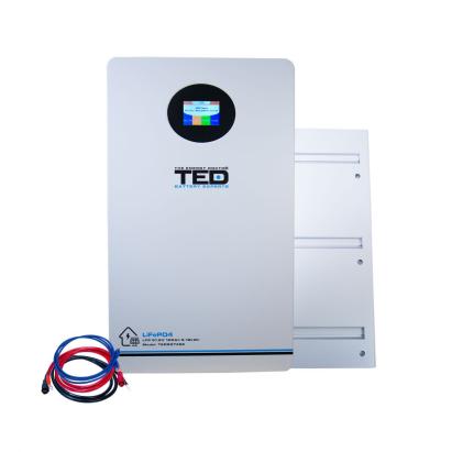 Acumulator LiFePO4 51.2V 100Ah TED Electric, BMS, Wi-Fi, Bluetooth, LCD