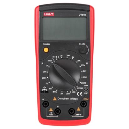 Multimetru digital Uni-T UT601 pentru capacitate, diode si tranzistori