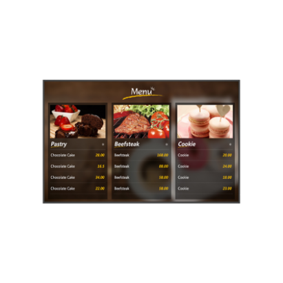 Monitor signage Dahua 31.5 inch Full HD IPS Android 11 pentru afisaj digital