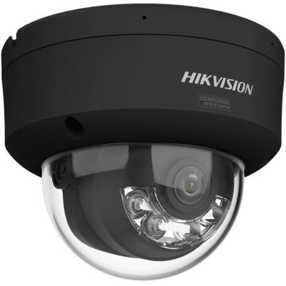 Camera IP dome 6MP Hikvision ColorVu 3.0, 2.8mm, IR/WL 30m, neagra