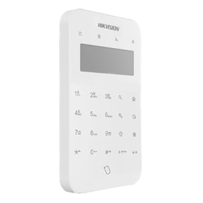 Tastatură de alarmă Hikvision LCD 868 MHz AX Hybrid Pro DS-PK501LTM-HWE
