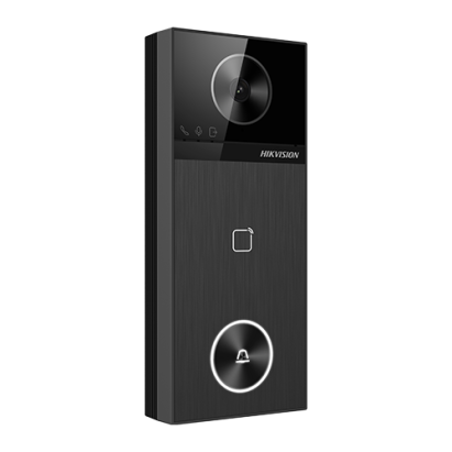 Panou videointerfon exterior IP Hikvision 4MP, Wi-Fi 6, Bluetooth, IP65