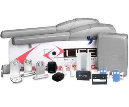 Kit automatizare poarta batanta 2x3 m Life Optimo 3 Skyline