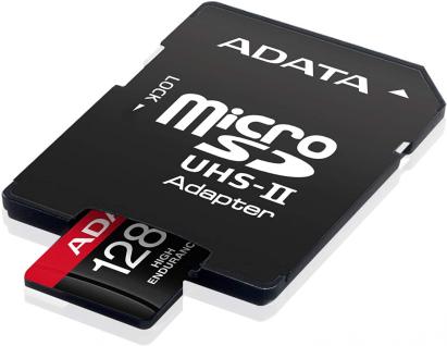 Card memorie microSDXC Adata 128GB UHS-II cu adaptor SD