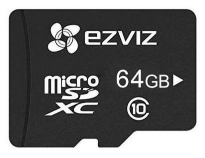 Card memorie microSD 64GB U3 EZVIZ, 90MB/s citire, 50MB/s scriere
