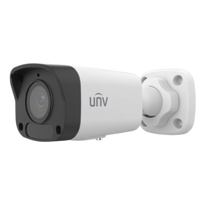 Camera IP bullet 4MP Uniview, 2.8 mm, IR 30 m, microfon, PoE, IP67