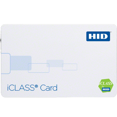 Cartela de acces HID iCLASS 13,56 MHz 2K pentru control acces