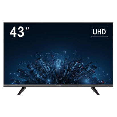 Monitor profesional Hikvision 43 inch 4K UHD pentru supraveghere 24/7