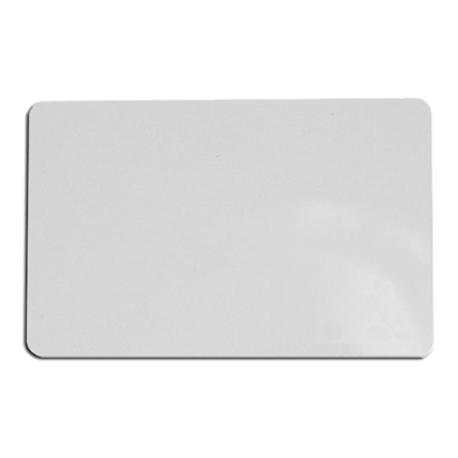 Cartela de acces duala Mifare 13.56MHz si EM 125KHz alba