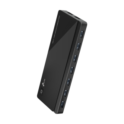 Hub USB 3.0 TP-Link UH720 cu 7 porturi si 2 porturi de incarcare