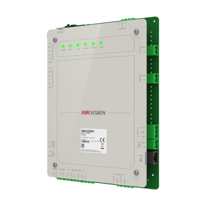 Controler acces 1 usa Hikvision DS-K2621X(P) cu Wiegand, RS485 si alarma