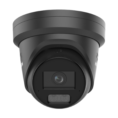 Camera IP Hikvision 4MP ColorVu 3.0, audio, alarmă activă, 2.8mm