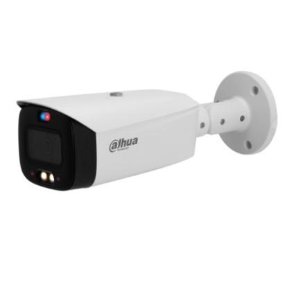 Camera IP Dahua 4K 8MP PoE cu alarma activa, IR 30 m si microfon dublu