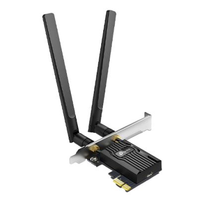 Placă de rețea PCIe TP-Link Archer TX55E AX3000 Wi‑Fi 6 Dual-Band Bluetooth 5.2