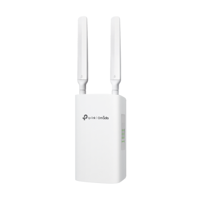 Router exterior TP-Link Omada 4G+ Wi‑Fi 6 AX3000 cu PoE, Nano SIM si IP55
