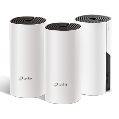 Sistem Mesh Wi‑Fi TP-Link Deco M4 AC1200 Gigabit, pachet 3 unitati