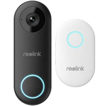 Sonerie video Reolink D340P, 5MP 2K PoE, detecție persoană, MicroSD