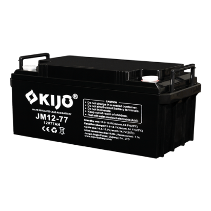 Acumulator AGM Deep Cycle 12V 77Ah cu conector M8 KIJO JM12-77