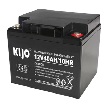 Acumulator AGM Deep Cycle 12V 40Ah cu conector M6 KIJO JM12-40