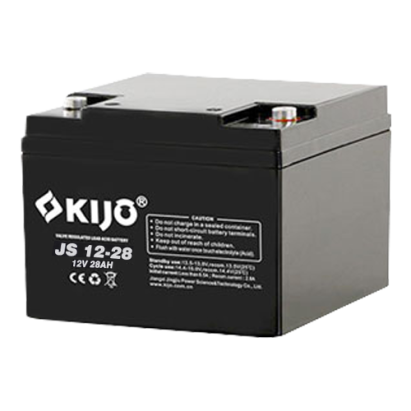 Acumulator AGM Deep Cycle 12V 28Ah cu conector M5 KIJO JS12-28