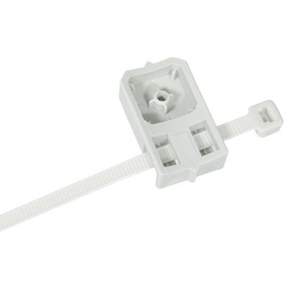 Suport cu bridă plastic TBBL 4.8x286 mm gri, 200 buc, CELO