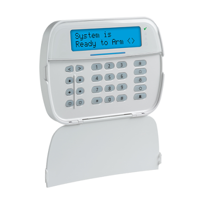 Tastatura LCD cablata DSC NEO, 32 caractere, 128 zone, HS2LCDEE3