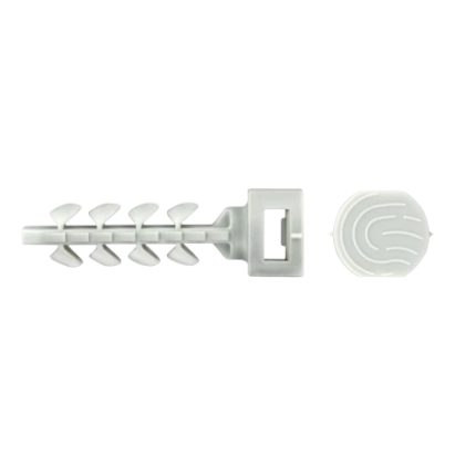 Diblu pentru fixare colier 6x30 mm, cap mic, gri, InsertFIX CELO 250 buc
