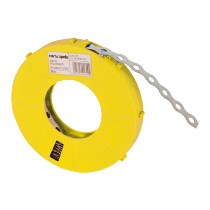 Banda perforata de montaj 10 m, 0.7x17 mm, otel galvanizat, CELO 17CA