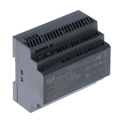 Sursa alimentare 48V DC 3.2A 150W pentru sina DIN Hikvision DS-KAW150-4N