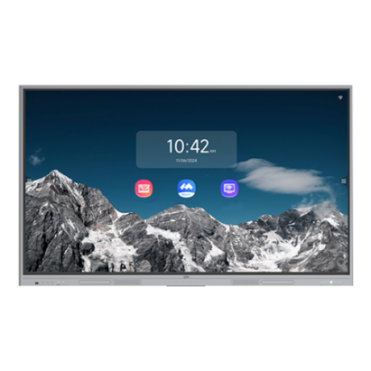 Display interactiv Uniview 75 inch 4K UHD cu touch, Wi‑Fi 6 si Android 13