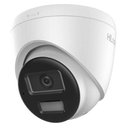 Camera IP HiLook 2MP cu audio bidirectional, PoE, IP67 si iluminare duala 30 m