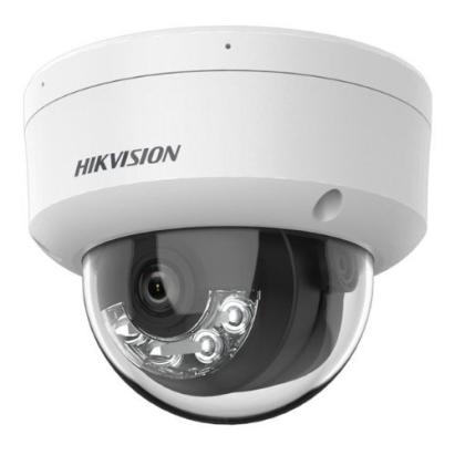 Camera IP dome Hikvision 2MP cu microfon, PoE, Smart Hybrid Light, 2.8 mm
