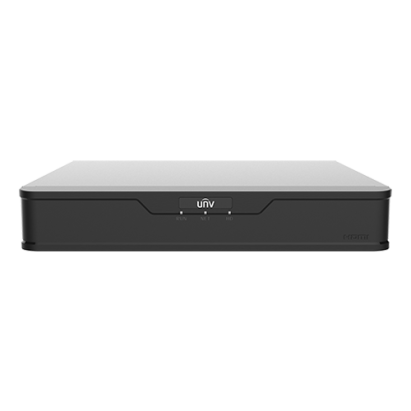 NVR Uniview 4 canale PoE 16MP cu VCA si Ultra H.265, 1x SATA