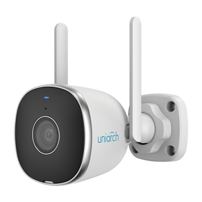 Camera IP WiFi Uniarch 2MP, IR 20 m, audio bidirectional, slot microSD