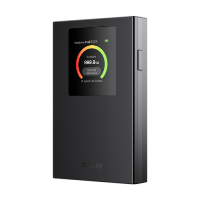 Router portabil 4G LTE Tenda MF6 cu Wi‑Fi 6, Nano SIM si baterie 2100 mAh