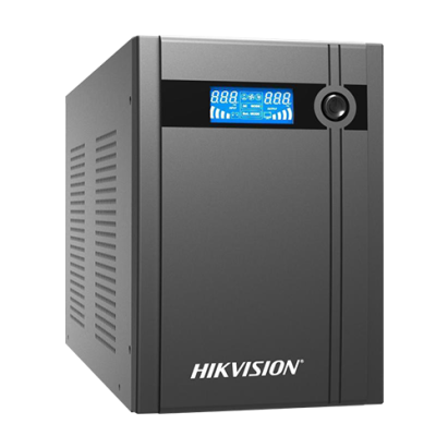 UPS Hikvision 3000VA/1800W cu afisaj LCD, AVR si autorevenire DS-UPS3000