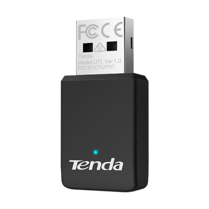 Adaptor WiFi 6 USB AX900 dual-band pentru PC si laptop, Tenda U11