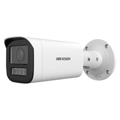 Camera IP Hikvision 2MP cu lentila varifocala 2.8-12 mm, PoE si microfon