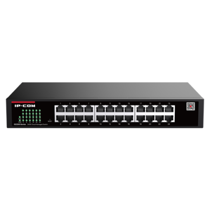 Switch IP-COM G2224D cu 24 porturi RJ45 Gigabit si Cloud Management