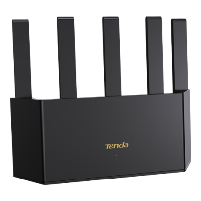 Router wireless Tenda WiFi 6 AX1500 Dual-Band, 4 porturi Gigabit