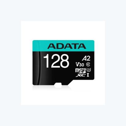 Card de memorie microSDXC ADATA Premier Pro 128GB UHS-I U3 cu adaptor SD