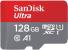 Card de memorie microSDXC 128GB SanDisk Ultra UHS-I cu adaptor