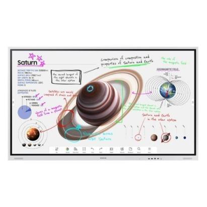 Ecran interactiv Samsung Flip Pro WM85B, 85 inch, 4K, touchscreen, Wi‑Fi