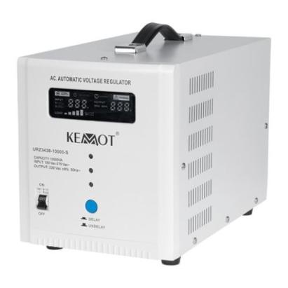 Stabilizator de tensiune automat 10KVA Kemot cu 2 prize Schuko