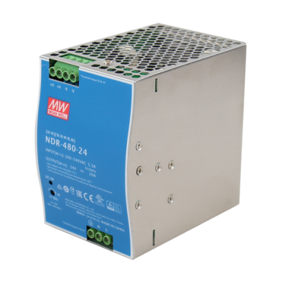 Sursă de alimentare în comutație 24V 20A pe șină DIN Mean Well NDR-480-24