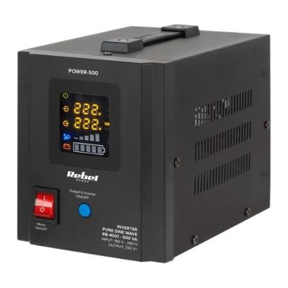 UPS pentru centrala termica 500VA/300W, sinus pur, 12V, Rebel RB-4001