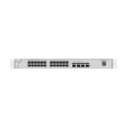 Switch Ruijie cu 24 porturi Gigabit si 4 porturi SFP+ 10G, L3 Cloud