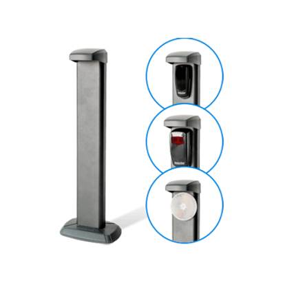 Suport pentru fotocelule MOTORLINE MFS-UP, 520 mm, negru