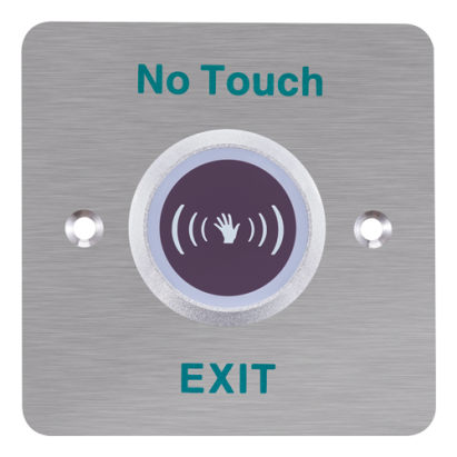 Buton de ieșire no touch cu montaj îngropat, inox, Hikvision DS-K7P03