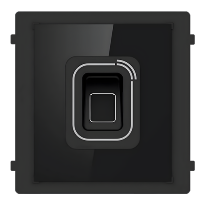 Modul acces Hikvision DS-KD-MFB cu cititor Mifare si amprentă, 2 fire